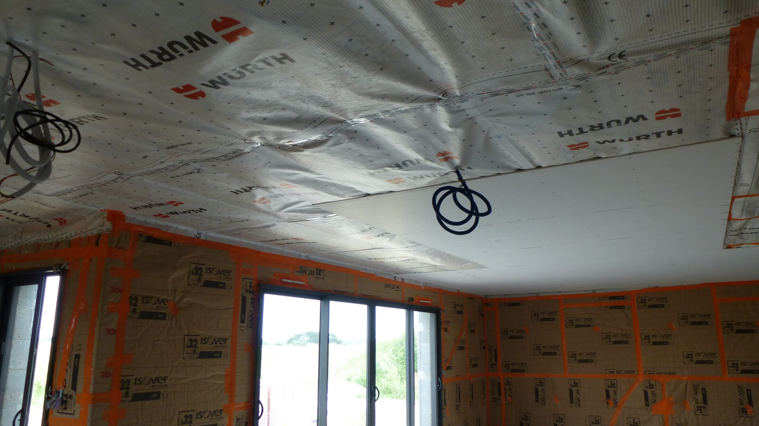 Membrane d'étanchéïté à l'air