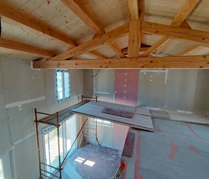 travaux de cloisons sèches à Saint Jean de Monts par JMP PLATRERIE
